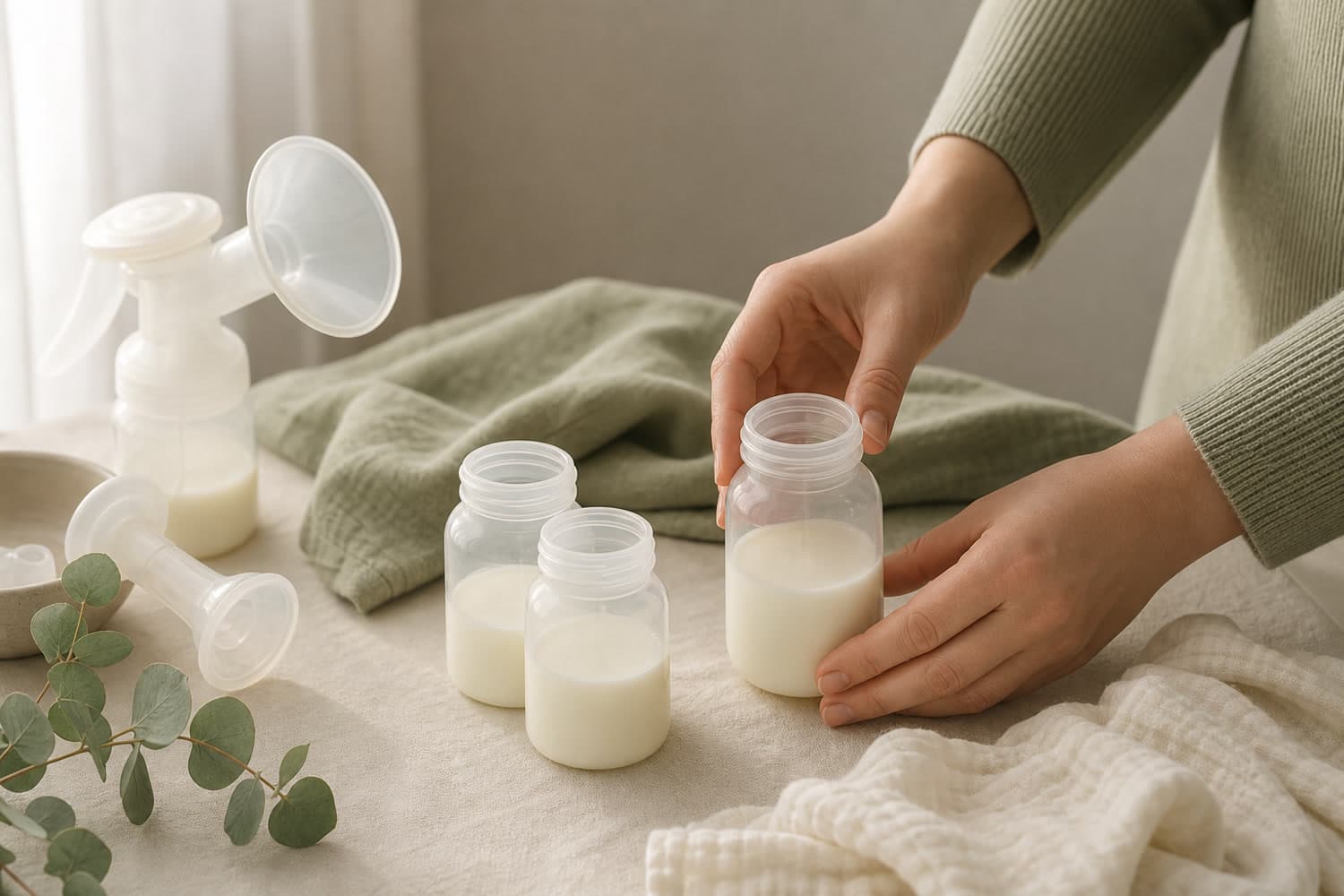 Extracción y conservación de la leche materna: guía práctica.