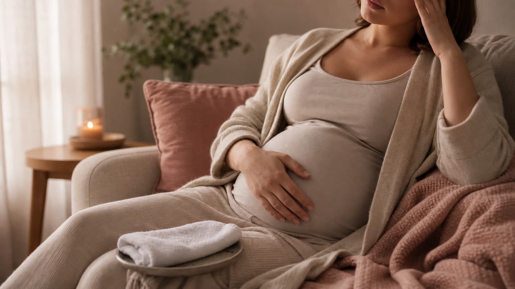 Migraña y dolor de cabeza en el embarazo: qué puedes tomar y cuándo es urgente