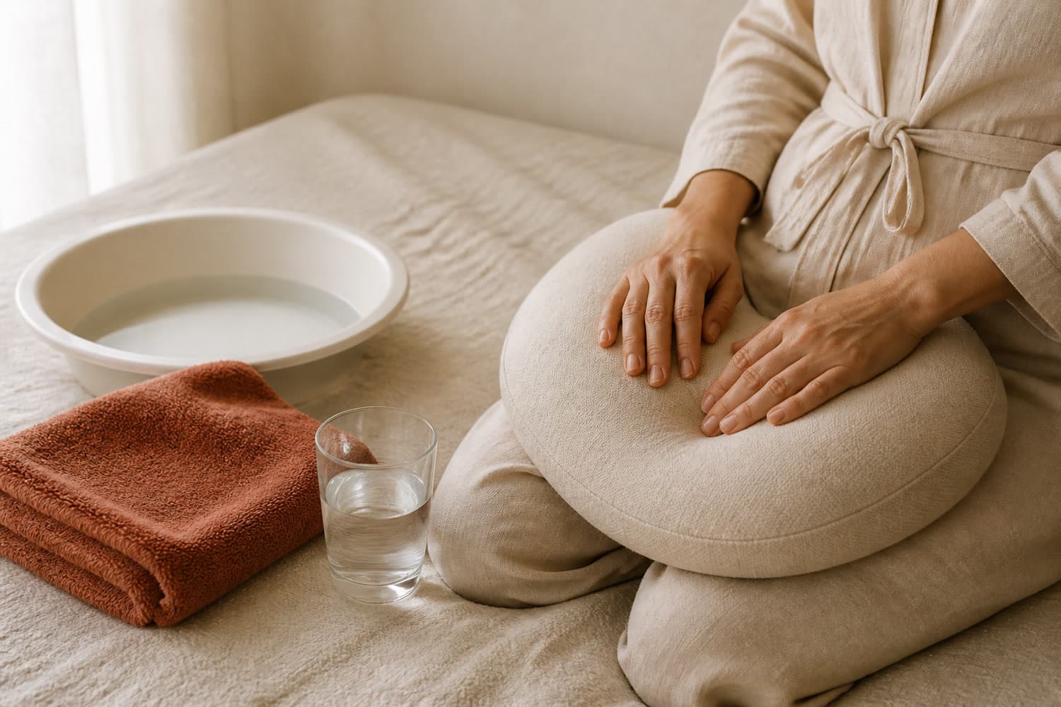 Hemorroides en el embarazo y el posparto: prevención y alivio.
