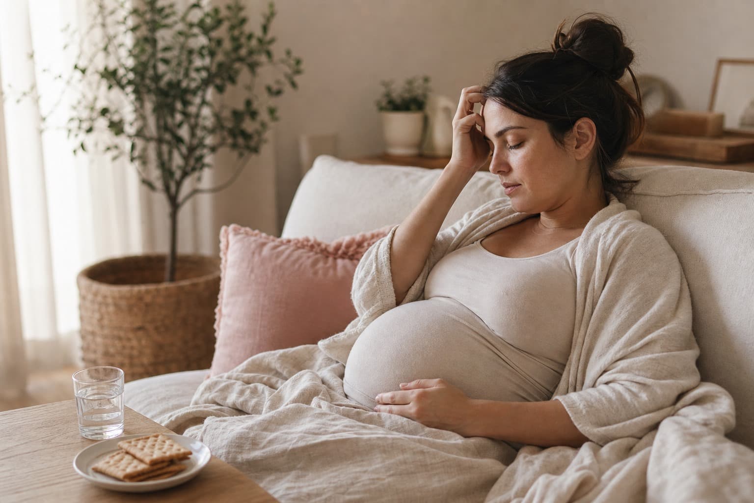 Hiperemesis gravídica: cuando las náuseas del embarazo se vuelven graves.