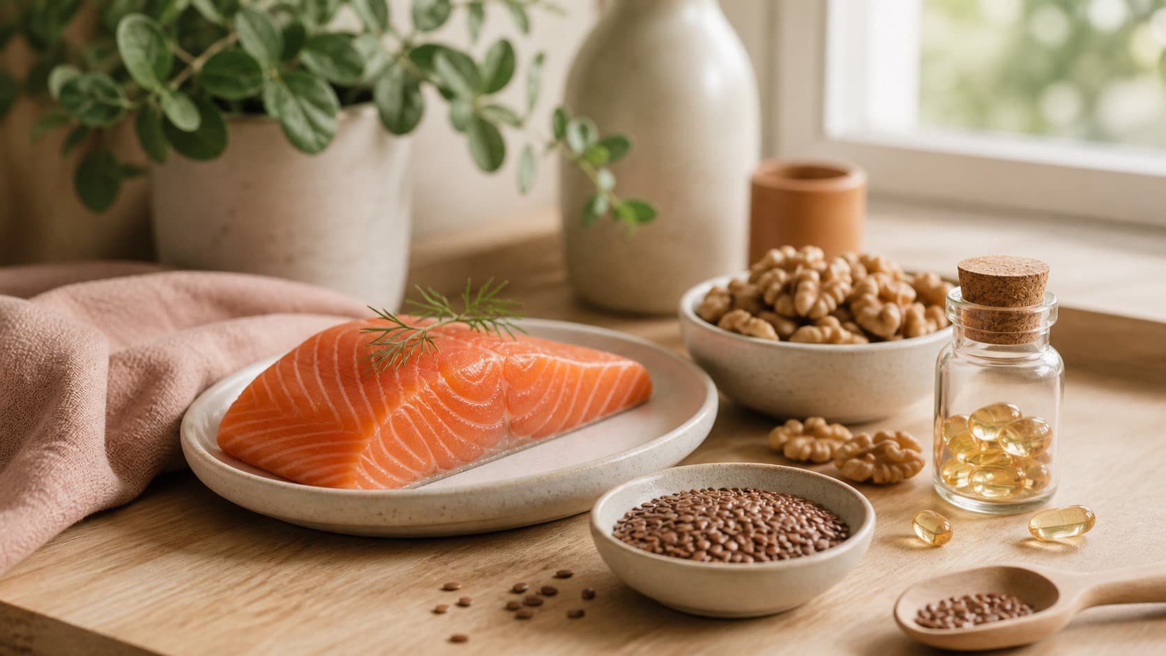 Omega-3 y DHA en el embarazo: cuánto necesitas y cómo cubrirlo.